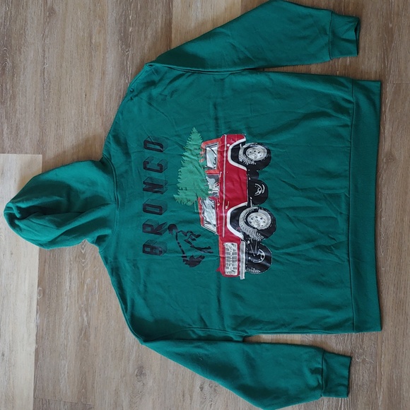 NWT Grayson Threads Women's Ford Bronco Holiday Full Zip Hooded Jacket Size XXL - Picture 1 of 8